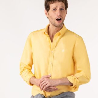 Camisa El Ganso Oxford Amarilla