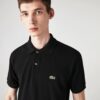 Polo Lacoste L12.12 Negro - Imagen 6