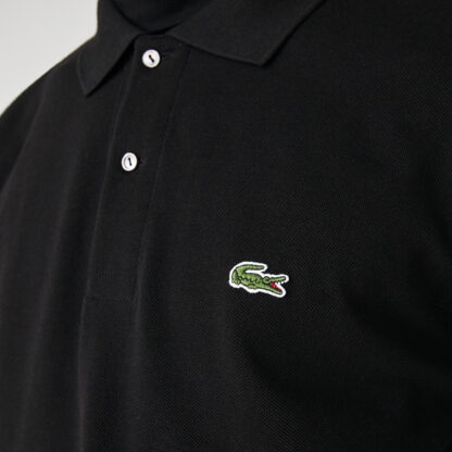 Polo Lacoste L12.12 Negro - Imagen 3