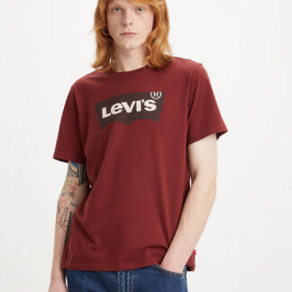 Camiseta Levi's Gráfica burdeos