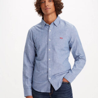 Camisa Levi's azul de corte ajustado