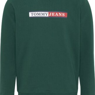 Sudadera Tommy Jeans Logo verde