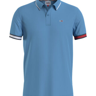 Polo Tommy Jeans Classic Azul Claro