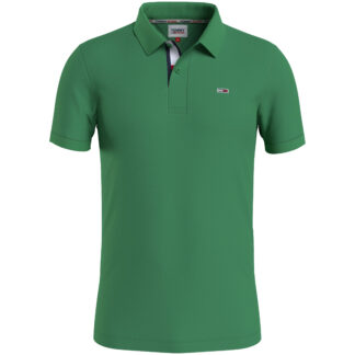 Polo Tommy Jeans Slim Verde