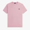 Camiseta Fred Perry Ringer M3519 Rosa