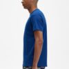 Camiseta Fred Perry Bordada Azul Cobalto - Imagen 3