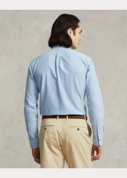 Camisa Polo Ralph Lauren Oxford Celeste - Imagen 3