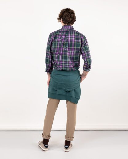 Camisa El Ganso Tartan Verde - Imagen 5