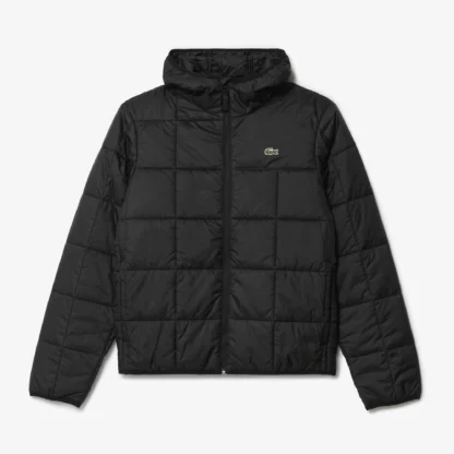 Chaqueta Acolchada Lacoste Negra - Imagen 5