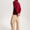 Jersey Tommy Jeans Cuello Redondo Rojo - Imagen 4