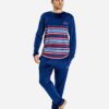 Pijama Munich Azul Rayas