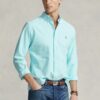 Camisa Polo Ralph Lauren Oxford Turquesa