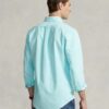 Camisa Polo Ralph Lauren Oxford Turquesa - Imagen 3