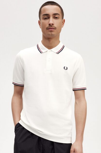Polo Fred Perry M3600 Blanco