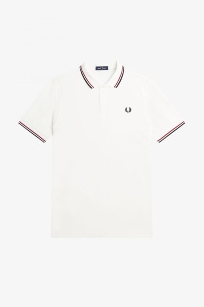 Polo Fred Perry M3600 Blanco - Imagen 5