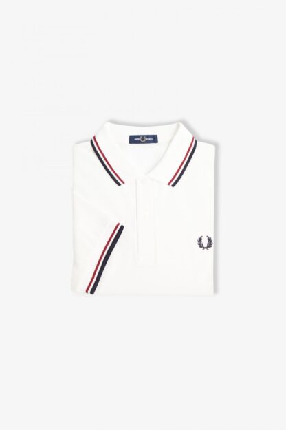 Polo Fred Perry M3600 Blanco - Imagen 6