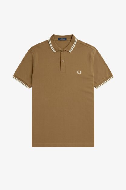 Polo Fred Perry M3600 Camel - Imagen 5