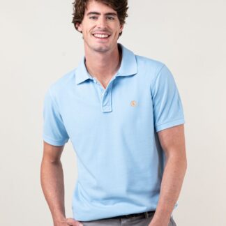 Polo El Ganso Piqué Celeste