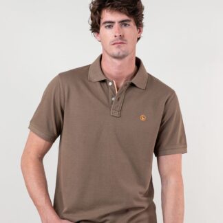 Polo El Ganso Piqué Chocolate