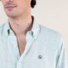 Camisa El Ganso Lino Menta - Imagen 5