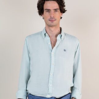Camisa El Ganso Lino Menta