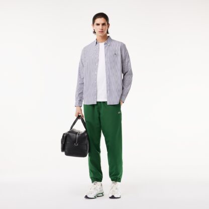 Camisa Lacoste Algodón Rayas Marino - Imagen 11