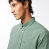 Camisa Lacoste Popelín Cuadros Verdes - Imagen 3