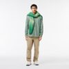 Camisa Lacoste Popelín Cuadros Verdes - Imagen 5