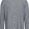 Camisa Tommy Jeans Mao Lino Blend Gris - Imagen 6