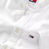 Camisa Tommy Jeans Mao Lino Blend Blanco - Imagen 8
