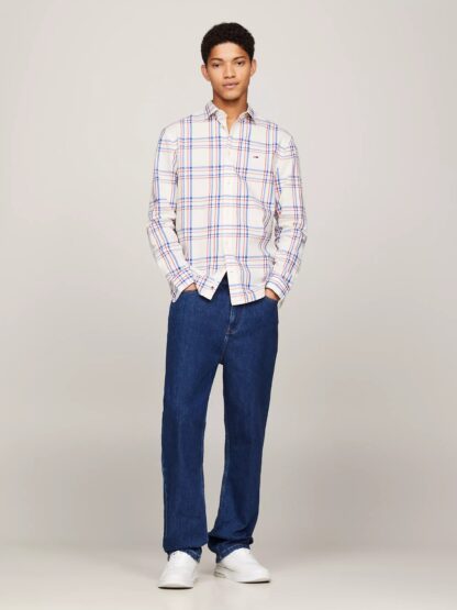 Camisa Tommy Jeans Cuadros - Imagen 3