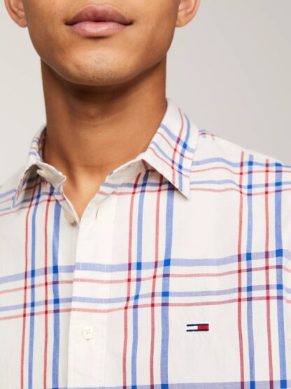 Camisa Tommy Jeans Cuadros - Imagen 4