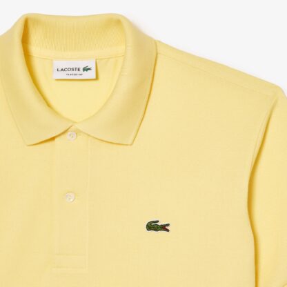 Polo Lacoste L12.12 Amarillo - Imagen 7