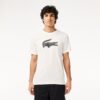 Camiseta Lacoste Sport Logo Blanco