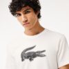 Camiseta Lacoste Sport Logo Blanco - Imagen 3