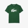 Camiseta Lacoste Sport Logo Verde - Imagen 5