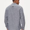 Camisa Tommy Jeans Mao Lino Blend Gris - Imagen 3