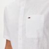 Camisa Tommy Jeans Mao Lino Blend Blanco - Imagen 5