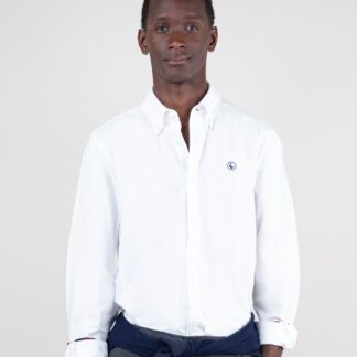 Camisa El Ganso Oxford Lisa Blanca