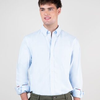 Camisa El Ganso Oxford Lisa Celeste