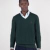 Jersey El Ganso Cuello Pico Coderas Verde