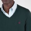 Jersey El Ganso Cuello Pico Coderas Verde - Imagen 7