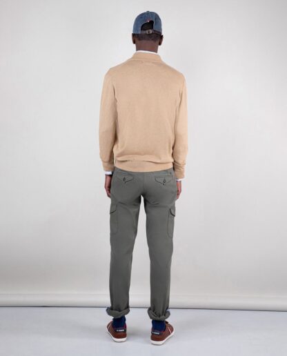 Jersey El Ganso Cuello Mock Camel - Imagen 5