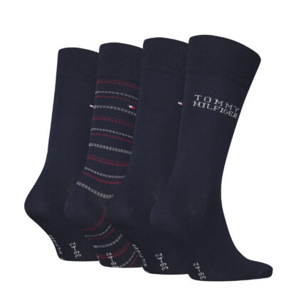 Pack 4 Calcetines Tommy Hilfiger Navy - Imagen 4