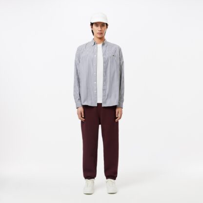 Camisa Lacoste Algodón Rayas Marino - Imagen 13