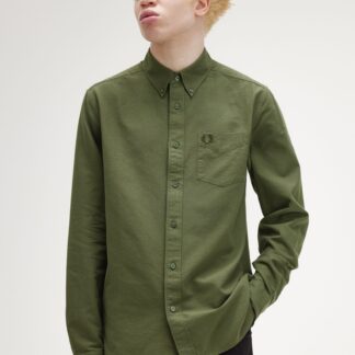 Camisa Fred Perry Oxford Verde