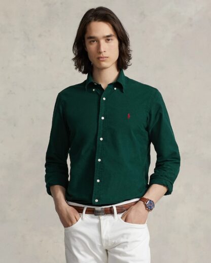 Camisa Polo Ralph Lauren Oxford Verde