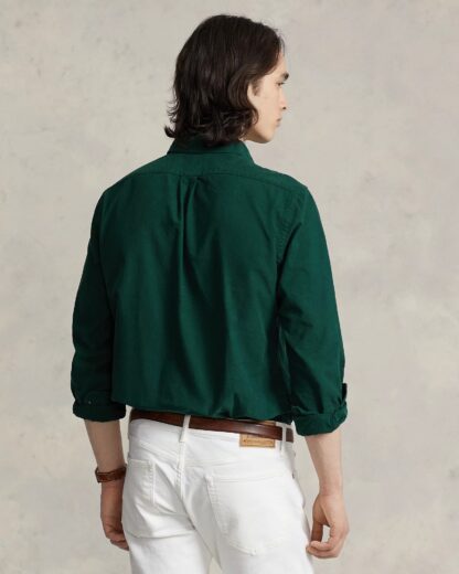 Camisa Polo Ralph Lauren Oxford Verde - Imagen 3