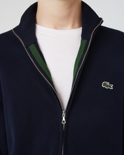 Chaqueta Lacoste con Cremallera Azul Marino - Imagen 5
