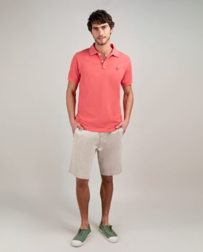 Polo El Ganso Piqué Coral - Imagen 3